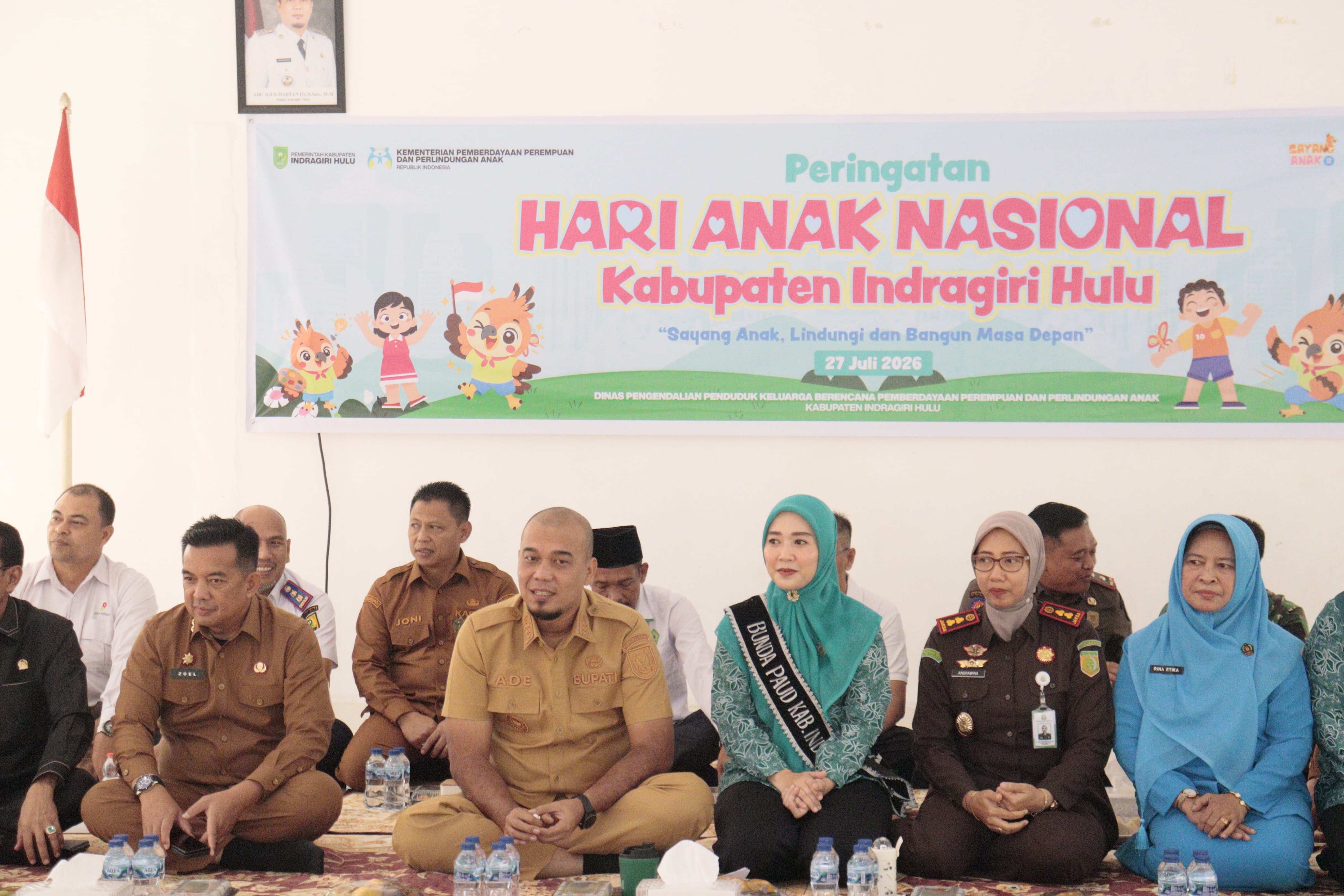 Peringati HAN 2026, Bupati Inhu Tekankan Pentingnya Perlindungan Anak