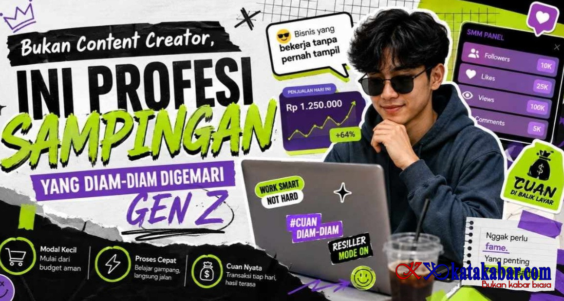 Bukan Content Creator, Ini Profesi Sampingan Diam-diam Digemari Gen Z