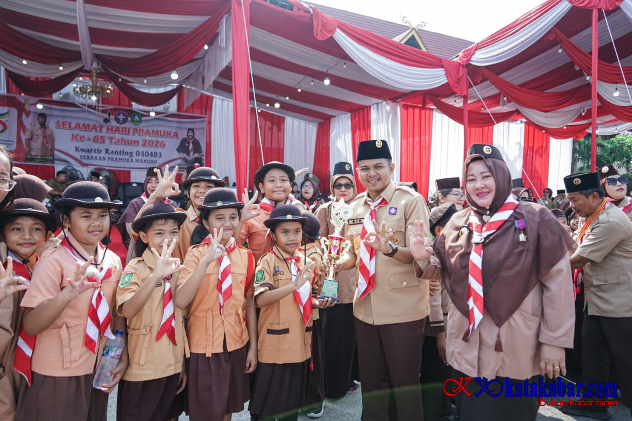 HUT Pramuka ke 65, Bertindak Jadi Irup Ini Harapan Camat Mandau  di