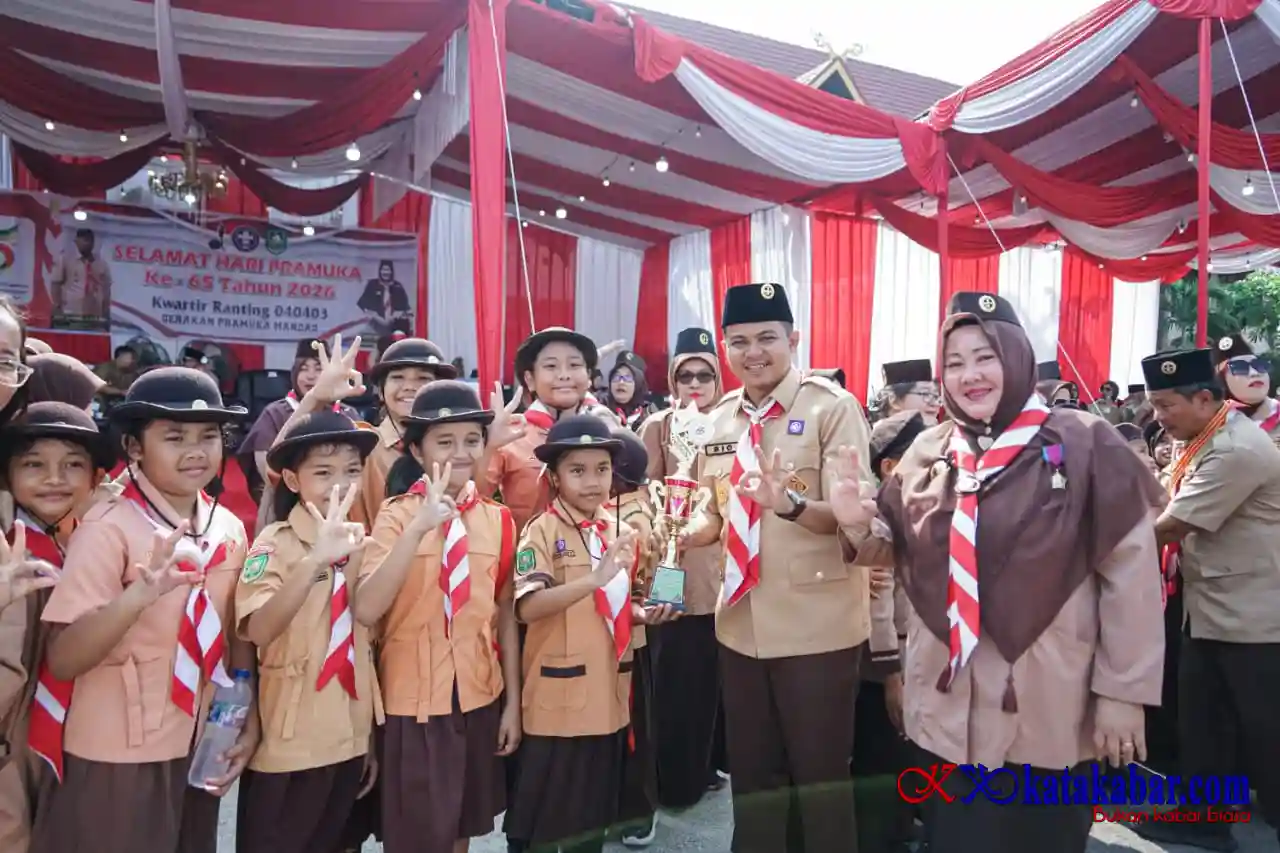HUT Pramuka ke 65, Bertindak Jadi Irup Ini Harapan Camat Mandau  di