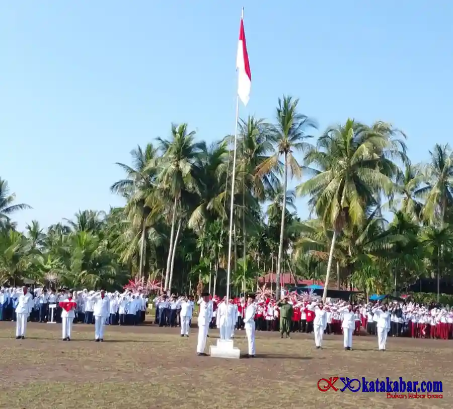 Semarak HUT RI ke 81 di Desa Alahair, Dari Upacara, Panggung Kesenian hingga Kuda Lumping