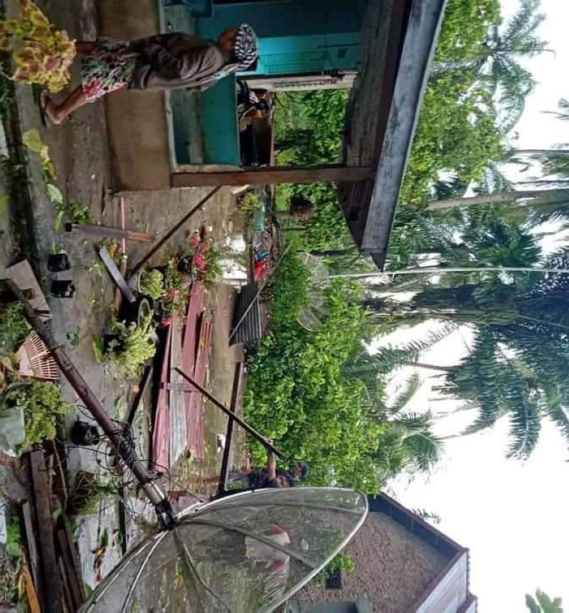 Kabupaten Batu Bara Diterjang Puting Beliung, Enam Desa Terdampak