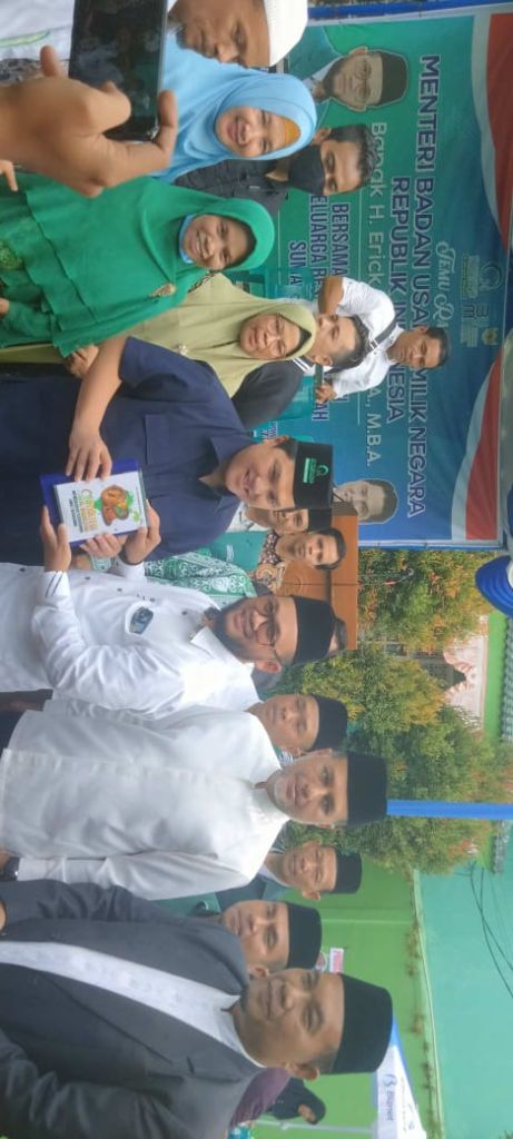 Erick Thohir Kunjungi Alwashliyah Ormas Islam Terbesar di Sumut