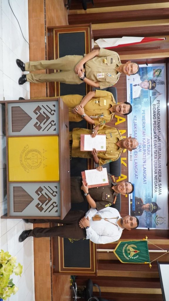 Pemkab dan Kejari Langkat MoU Hukum Perdata & Tun