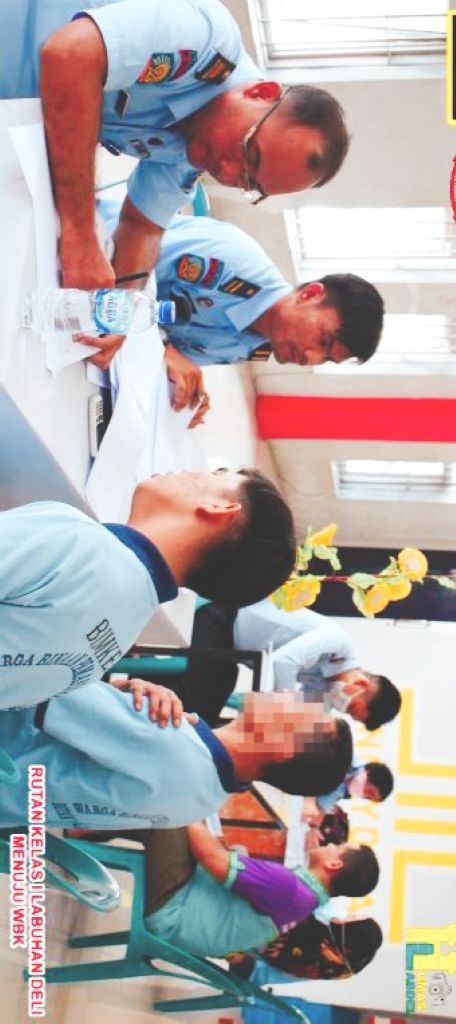 Rutan Labuhan Deli Fasilitasi Sidang WBP