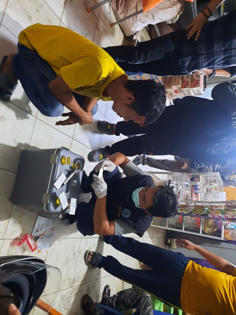 Grebek Kampung Narkoba, Polres Tanjungbalai Amankan Empat Pemakai