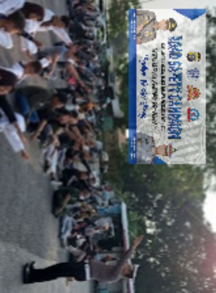 Satlantas Polres Bengkalis Taja Sosialisasi Kampanye Keselamatan Berlalulintas
