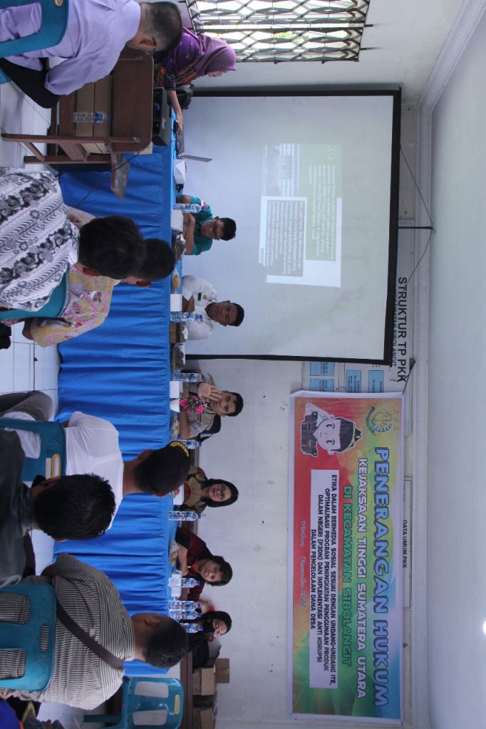 Kejati Sumut Edukasi Masyarakat Mengenal Hukum dan Menjauhi Hukuman