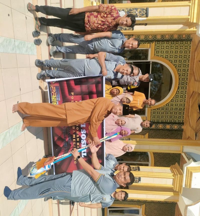 Goro di Rumah Ibadah, Ipda Bonni F Sagala: Ini Bentuk Kepedulian Polri